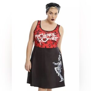 Hot Topic Plus Size My Chemical Romance The Black Parade Dress - 3